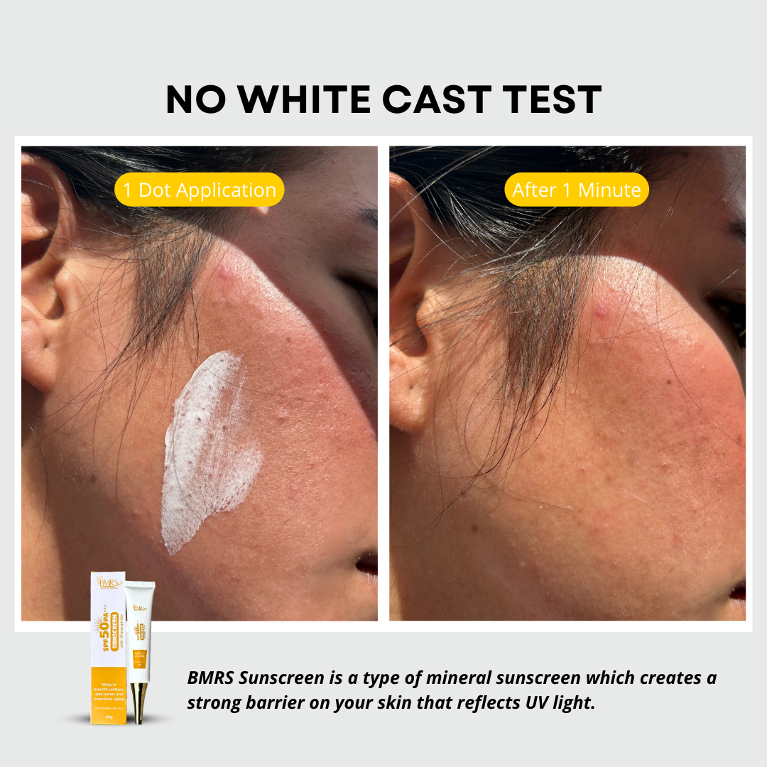 BMRS Sunscreen With Niacinamide SPF 50 PA+++ - 30g