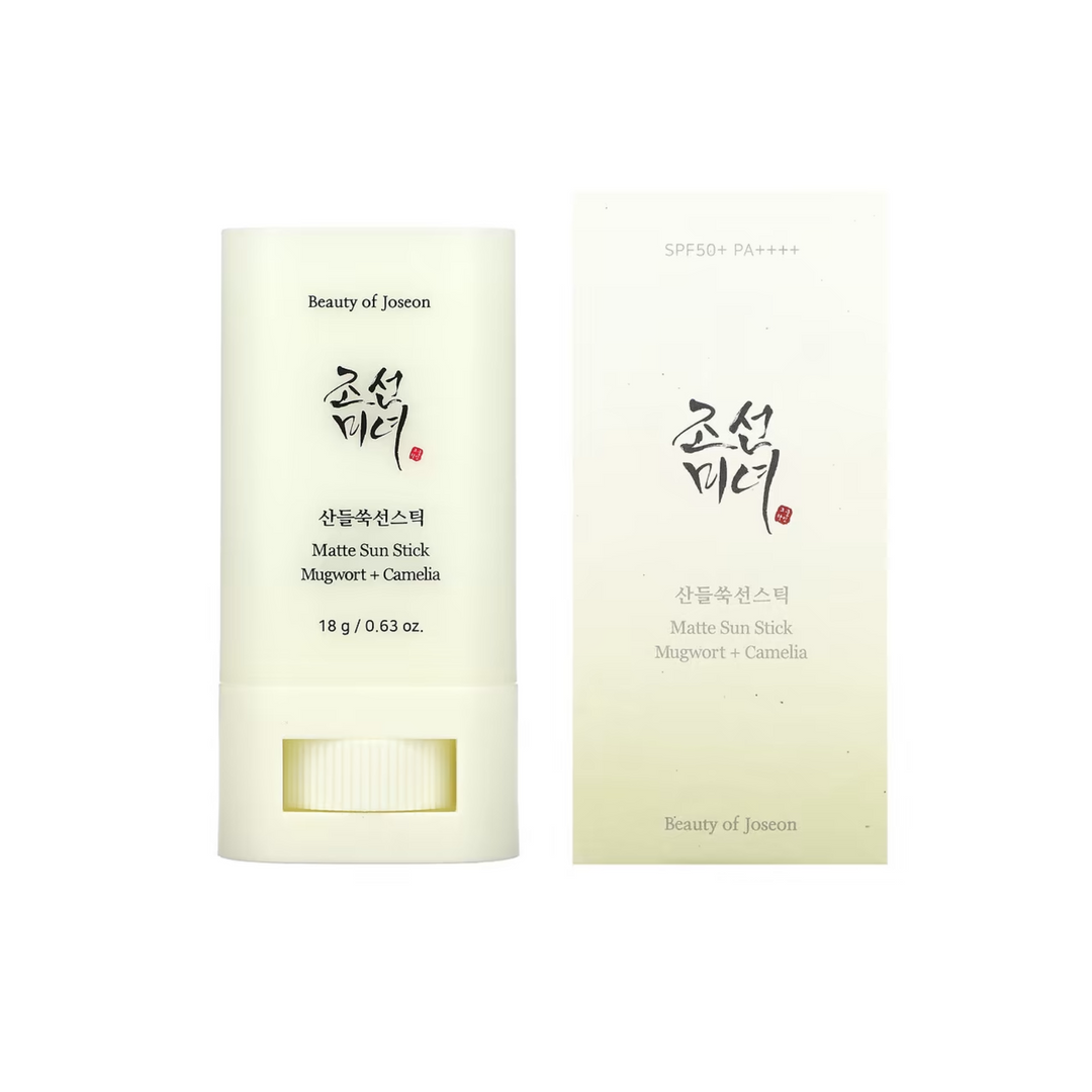 Beauty Of Joseon Matte Sun Stick Mugwort + Camelia SPF 50+ PA++++ - 18g