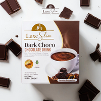 Luxe Slim Dark Choco Chocolate Drink - 210g