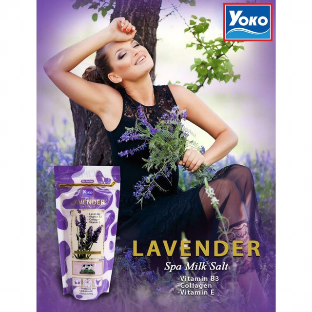 Yoko Lavender Spa Milk Salt - 300g