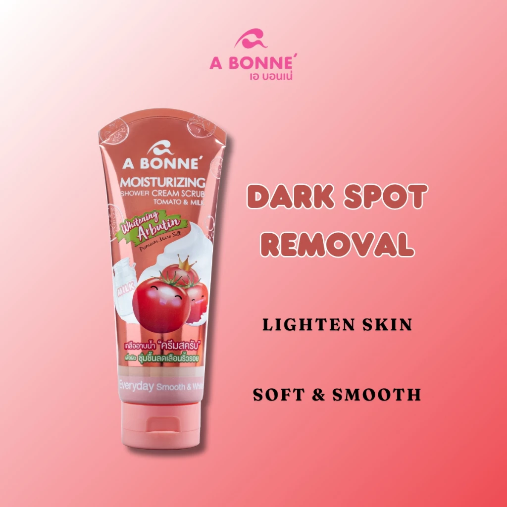 A Bonne Moisturizing Shower Cream Scrub Tomato & Milk - 350g