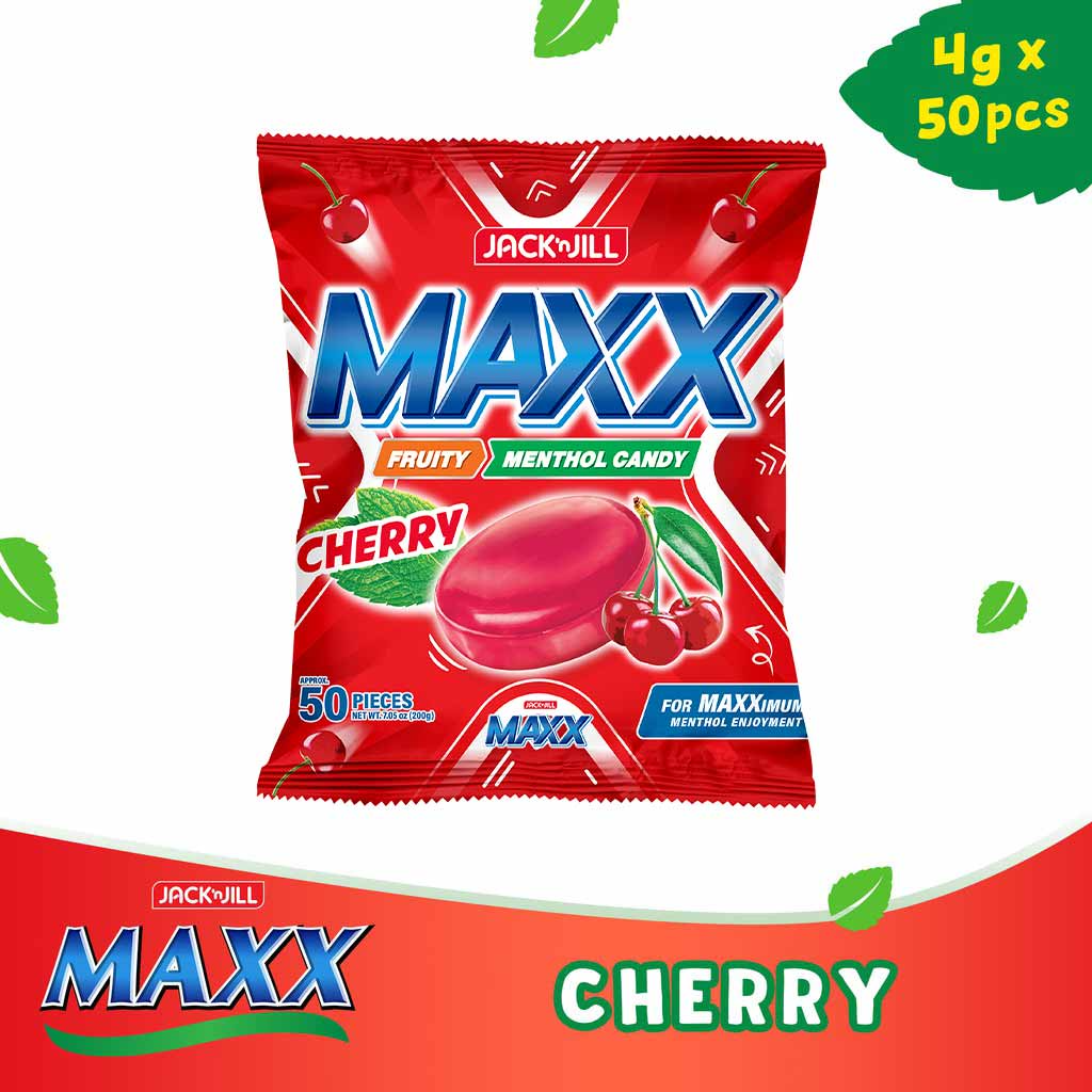 Maxx Fruity Cherry Menthol Candy - 200g
