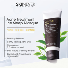 Skinever Salicylic Acid Acne Treatment Ice Sleep Masque - 75ml