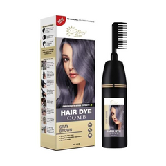 Merry Sun Permanent Hair Dye Comb Gray Brown - 168ml