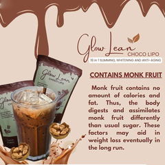 Glow Lean Choco Lipo Drink - 210g