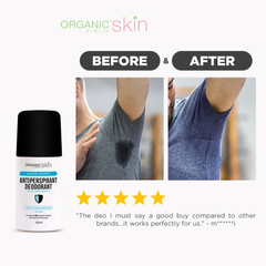 Organic Skin Active Sports Antiperspirant Deodorant For Men - 40ml