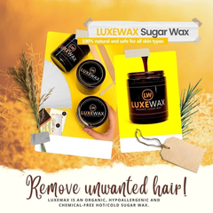 Luxe Wax Organic Sugar Wax - 350g