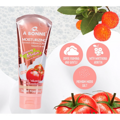 A Bonne Moisturizing Shower Cream Scrub Tomato & Milk - 350g