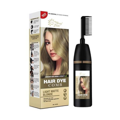 Merry Sun Permanent Hair Dye Comb Light Matte Blonde - 168ml