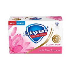 Safeguard Floral Pink With Aloe Extracts Soap - 125g