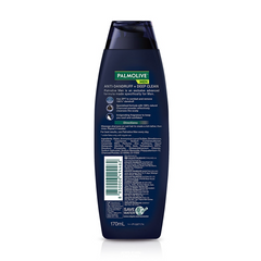 Palmolive Men Anti-Dandruff Charcoal & ZPT Shampoo & Conditioner - 180ml