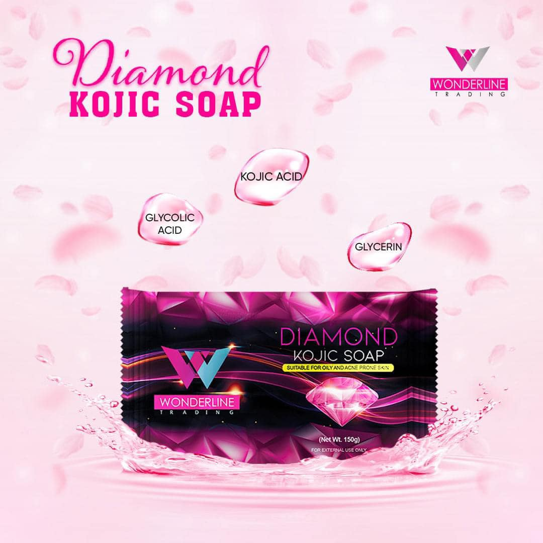 Wonderline Diamond Kojic Soap - 150g