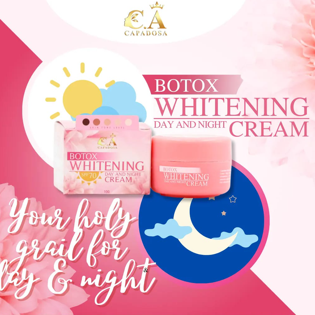 Botox Whitening Day and Night Cream 10g