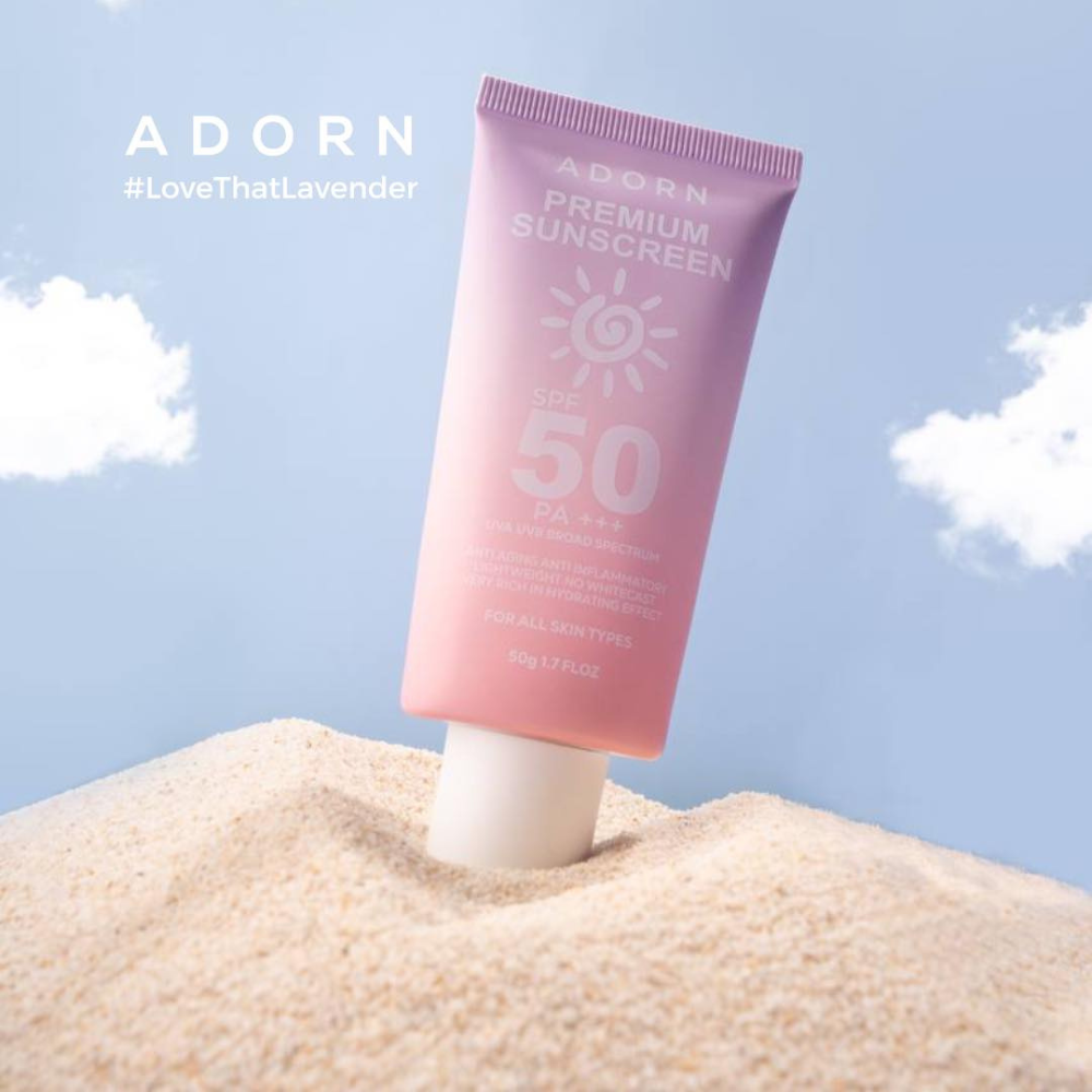 Adorn Premium Sunscreen SPF 50+++ - 50g