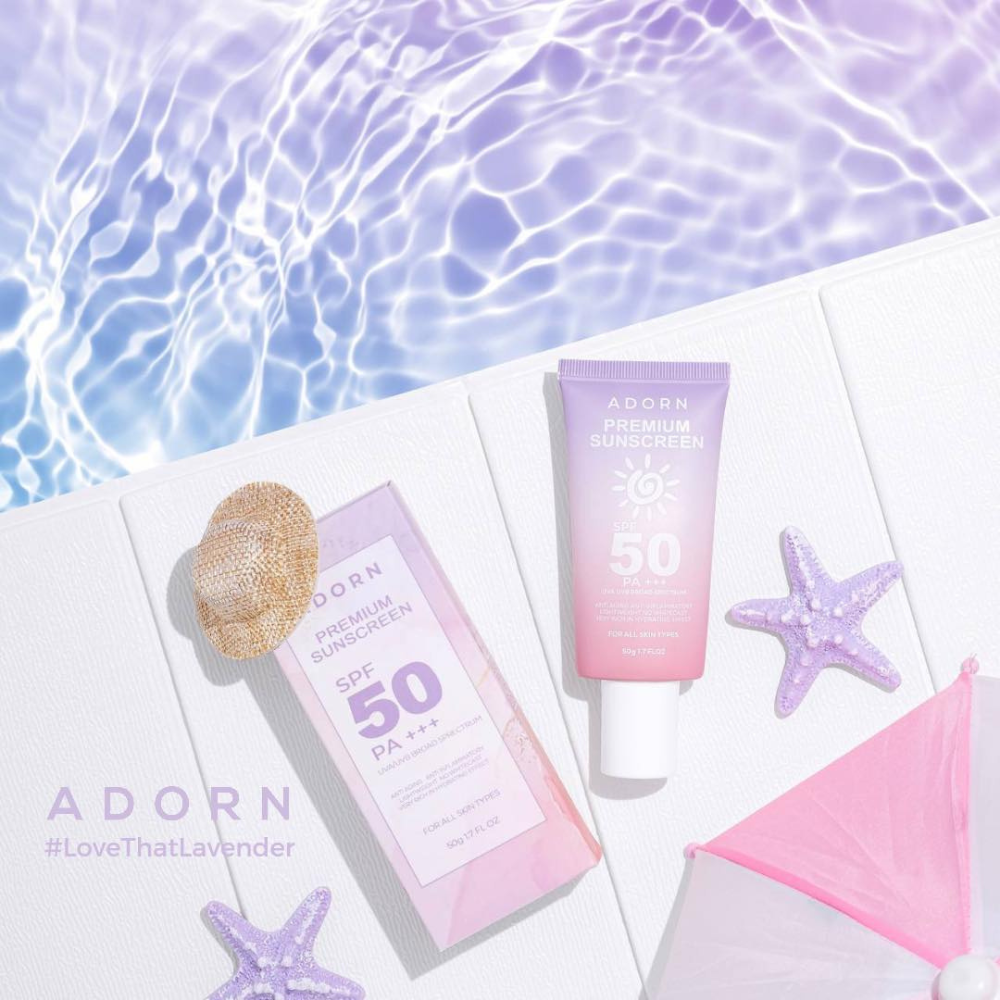 Adorn Premium Sunscreen SPF 50+++ - 50g