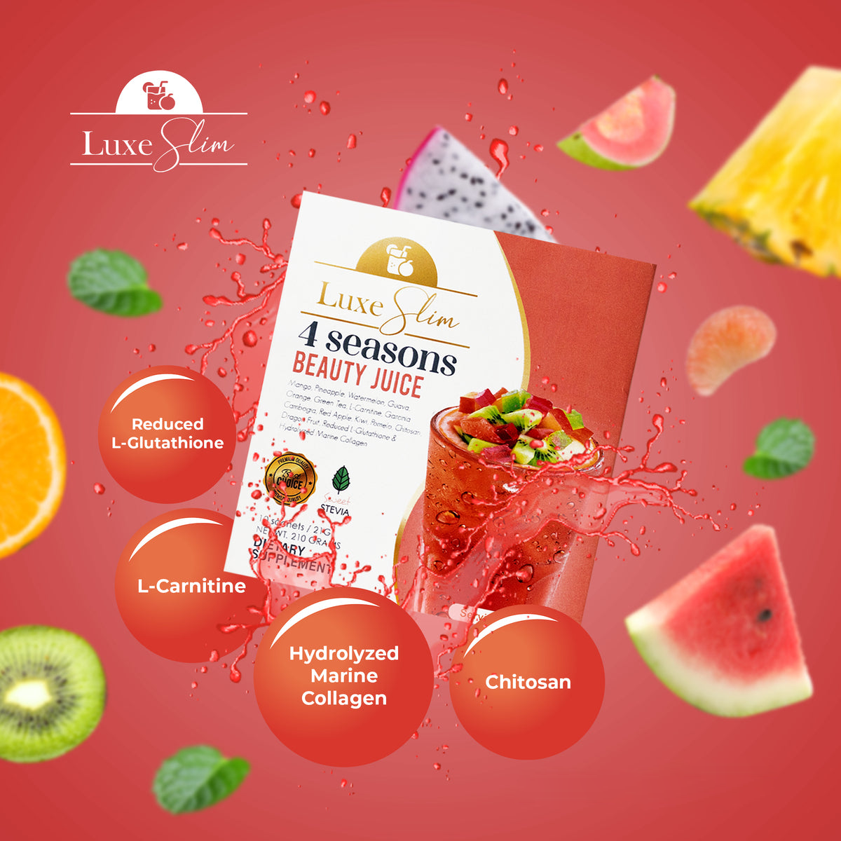 Luxe Beauty 4 Seasons Beauty Juice - 210g