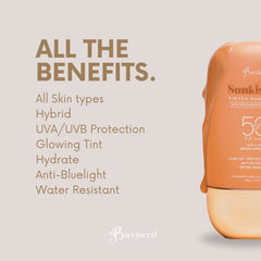 Barefaced Sunkissed Tinted Sunscreen SPF50+ PA+++ 50g