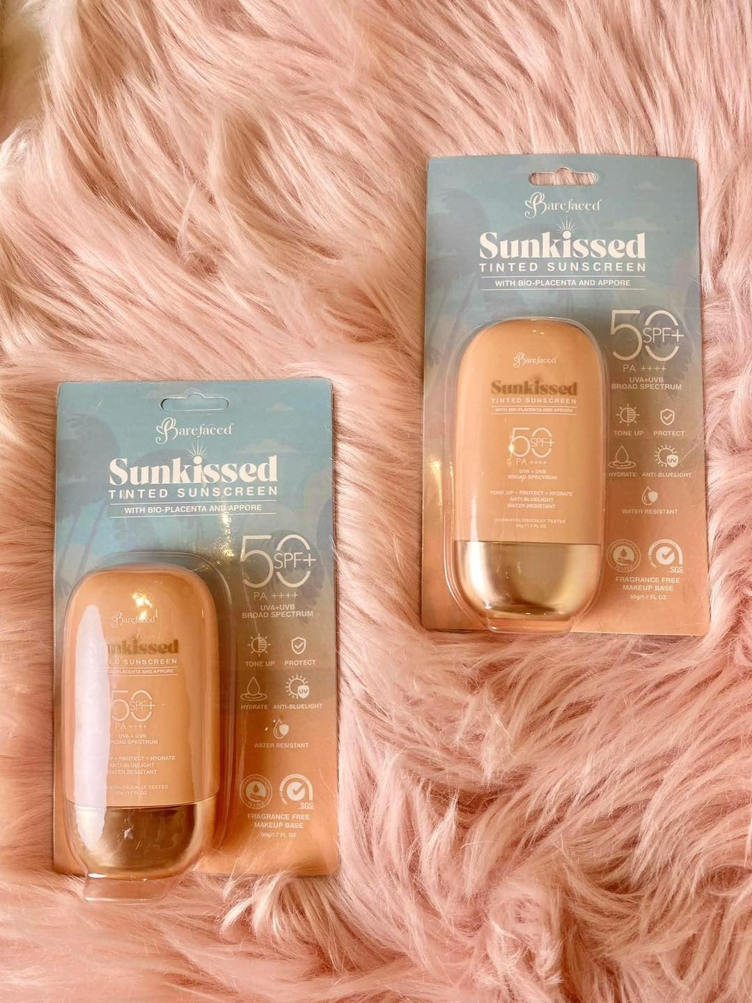 Barefaced Sunkissed Tinted Sunscreen SPF50+ PA+++ 50g