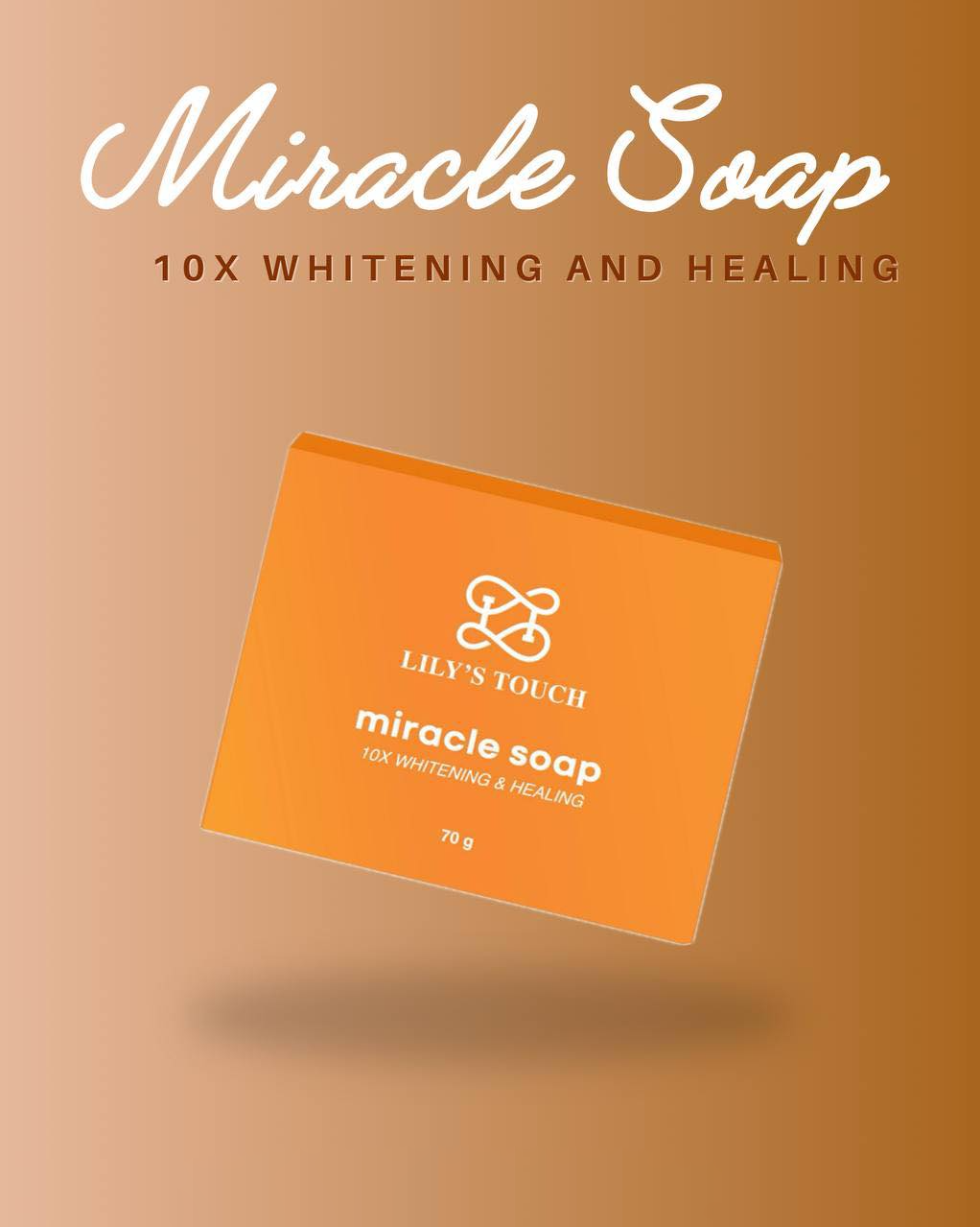 Lily's Touch Miracle Soap 10X Whitening & Healing - 70g