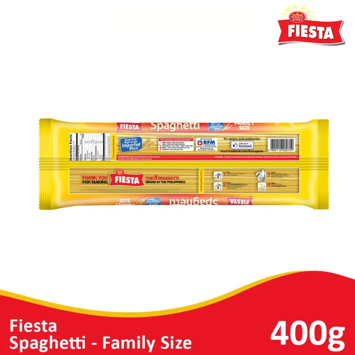 Fiesta Spaghetti Family Size 400g