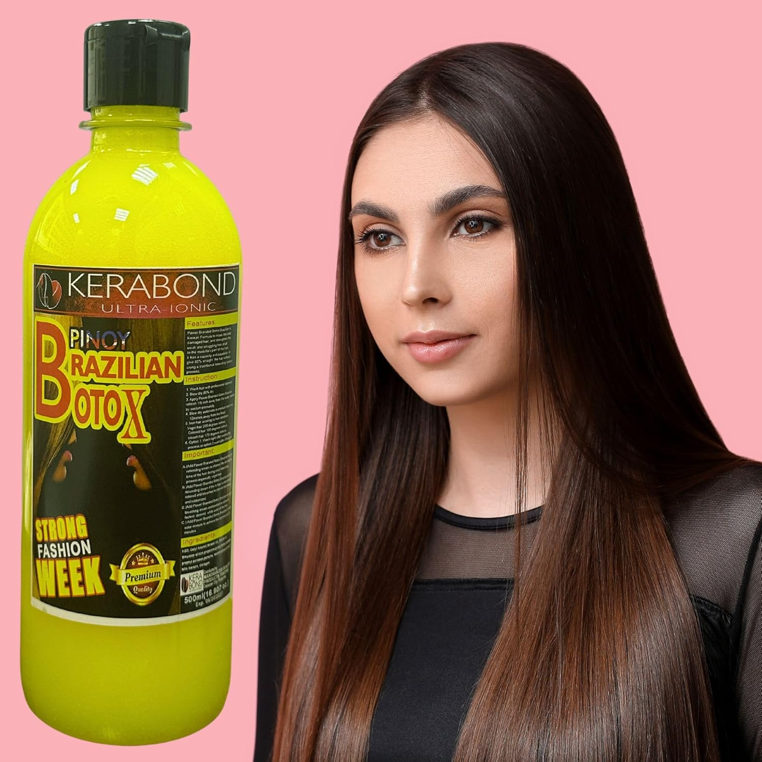 Kerabond Ultra-Ionic Pinoy Brazilian Hair Botox - 500ml