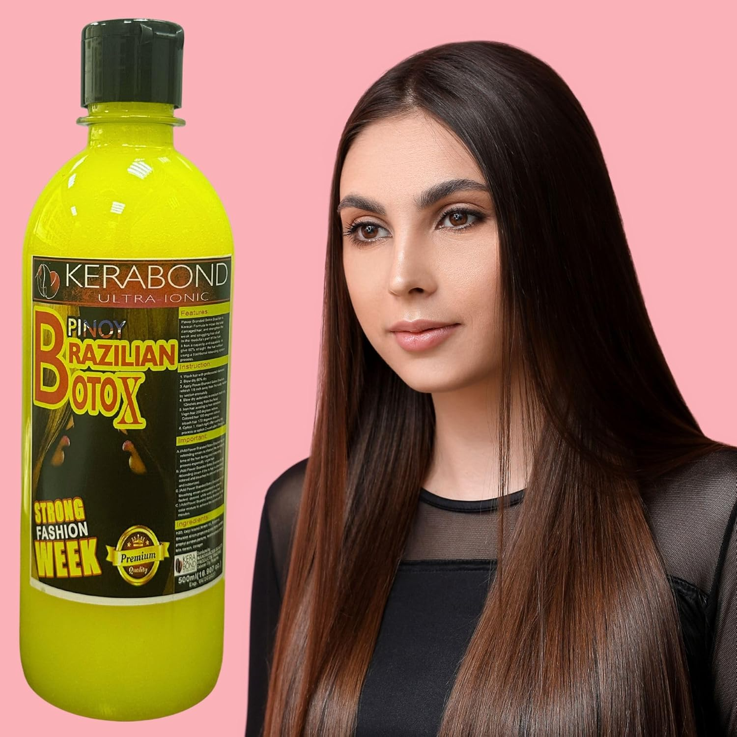 Kerabond Ultra-Ionic Pinoy Brazilian Hair Botox - 500ml – Sige Kerabond Ultra-Ionic Pinoy Brazilian Hair Botox - 500ml – Sige