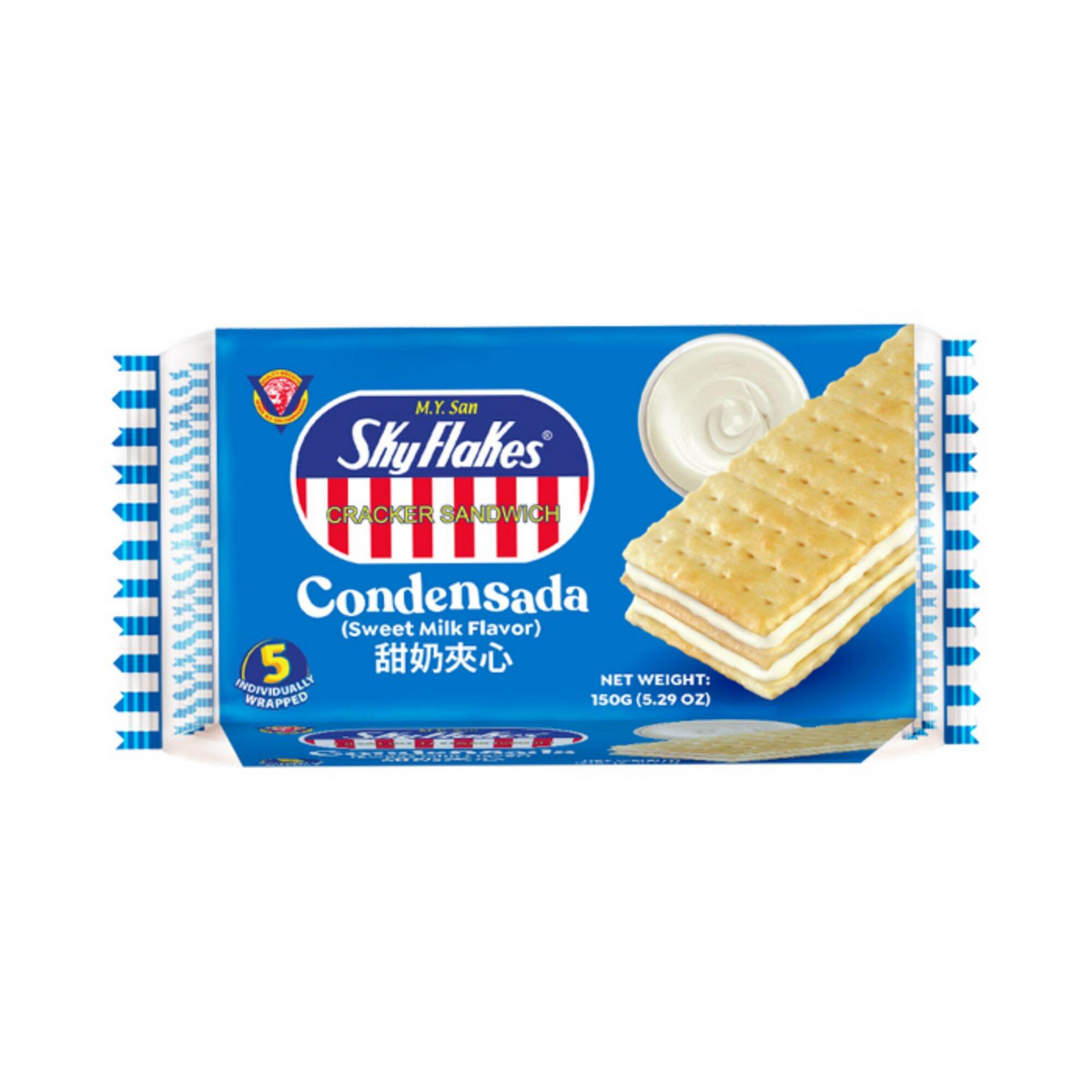 Skyflakes Cracker Sandwich Condensada - 150g