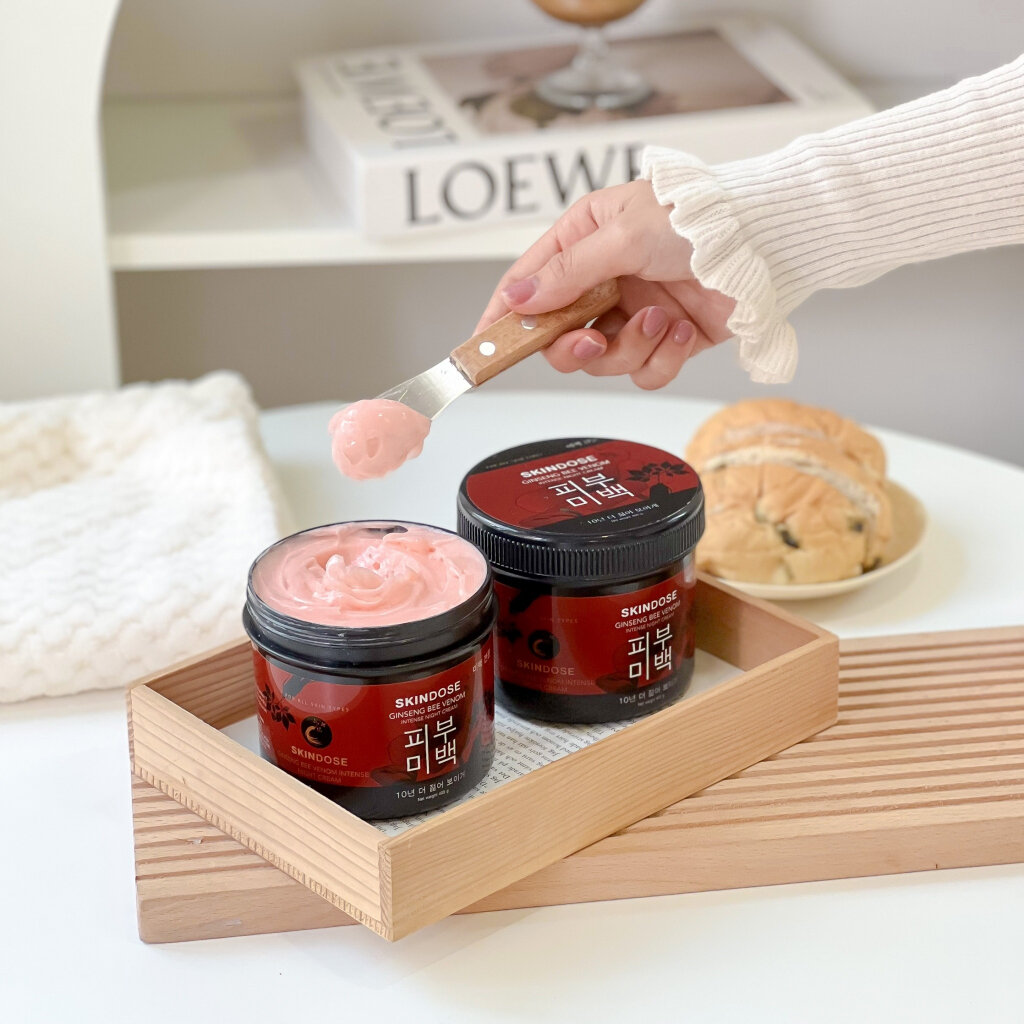Skindose Ginseng Bee Venom Intense Night Cream - 400g
