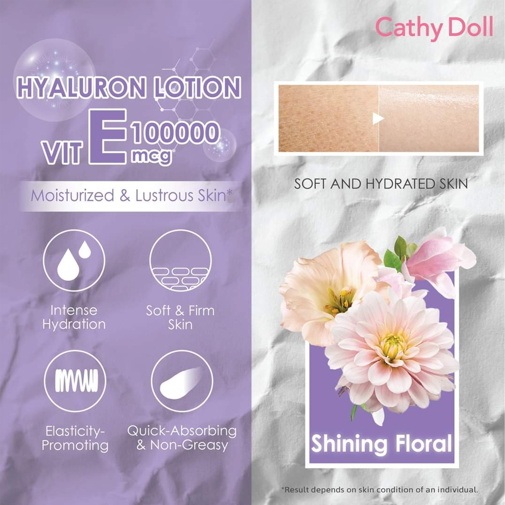 Cathay Doll Hyaluron Vitamin E Milk Protein Body Lotion - 150ml