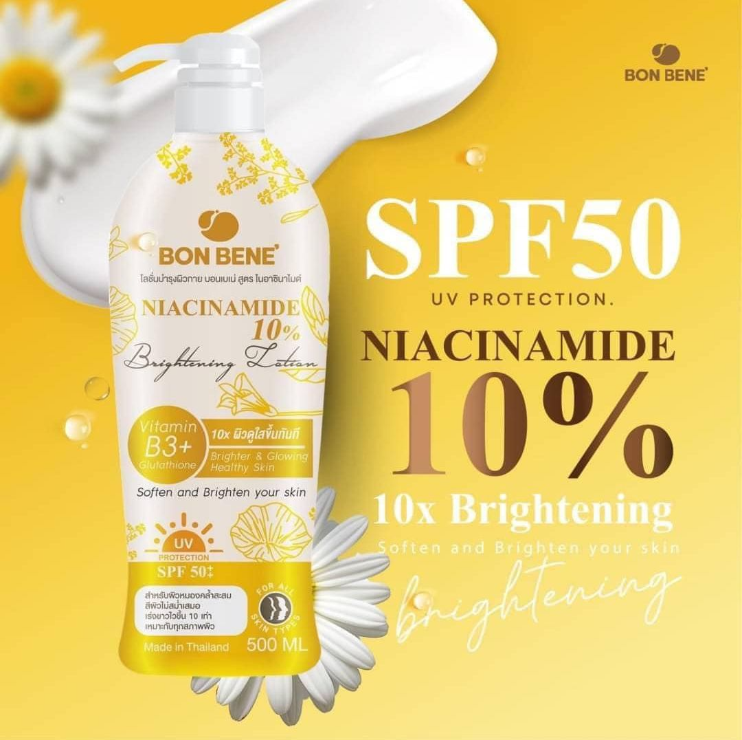 Bon Bene Niacinamide Brightening Lotion SPF50++ - 500ml