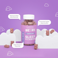 Vita Bears Sleep Vitamins Gummies Supplements