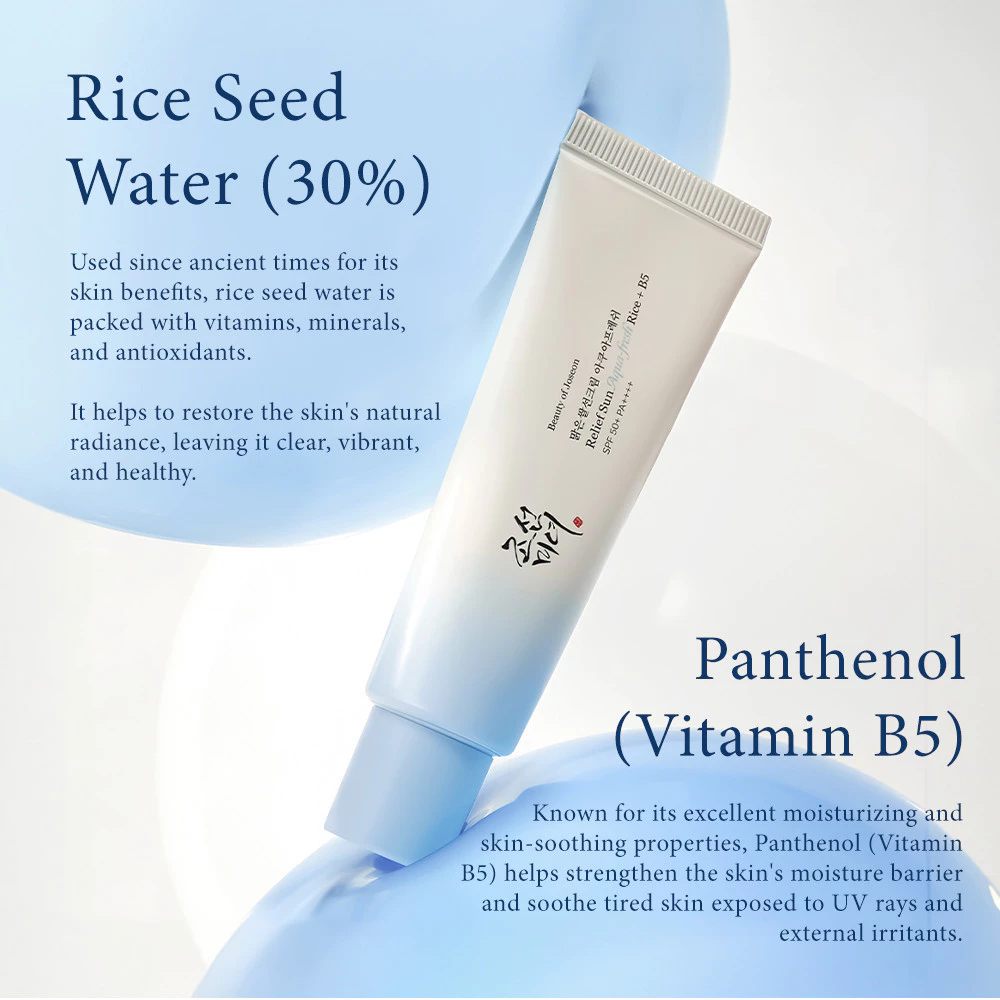 Beauty Of Joseon Relief Sun Aqua-Fresh Rice + B5 SPF50+ PA++++ - 50ml
