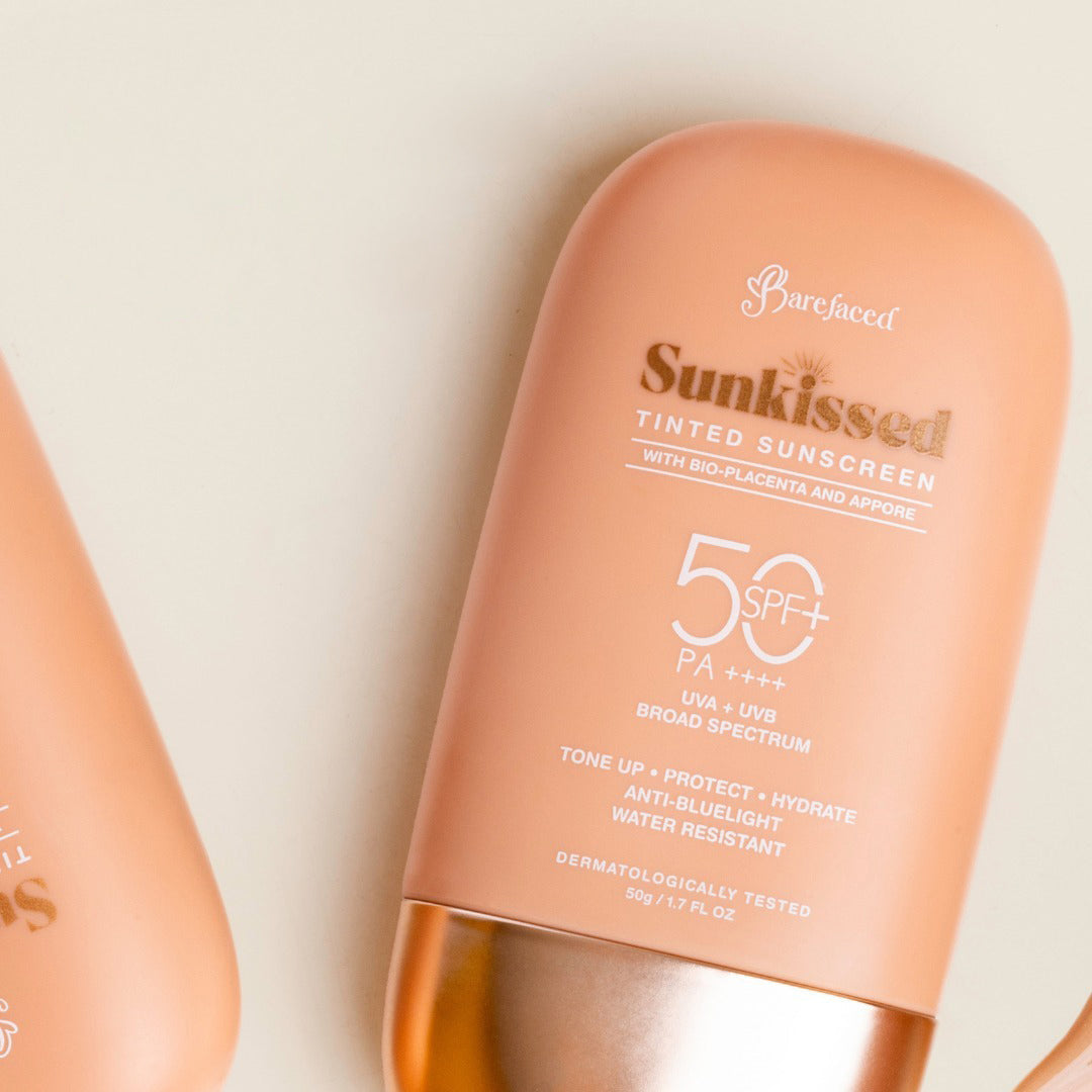 Barefaced Sunkissed Tinted Sunscreen SPF50+ PA+++ 50g