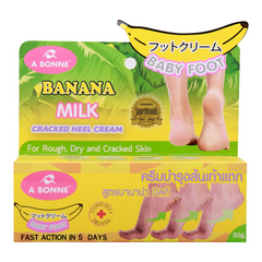 A Bonne Banana Milk Cracked Heel Cream - 50g