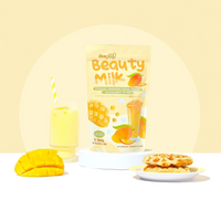 Dear Face Beauty Milk Premium Japanese Sweet Mango Antioxidant Drink 180g