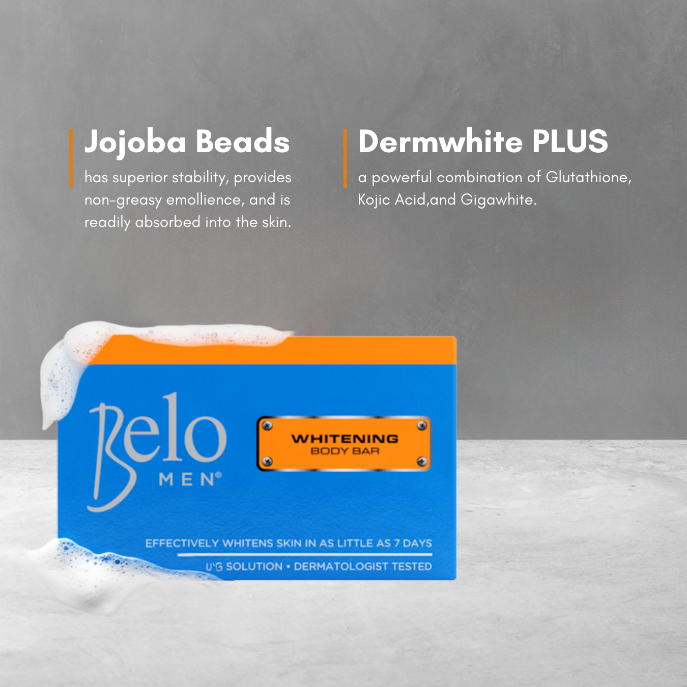 Belo Men Whitening Bar Soap - 135g