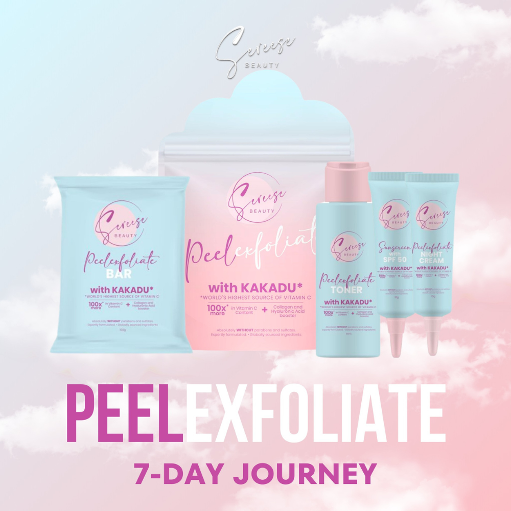 Sereese Beauty Peel Exfoliate Set With Kakadu