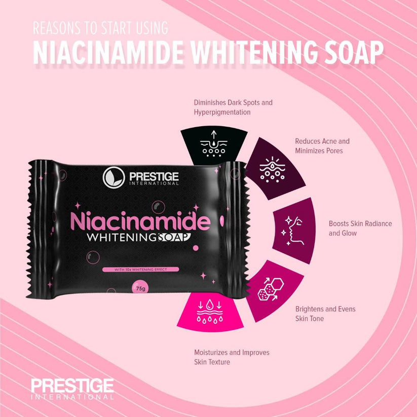 Prestige Niacinamide Whitening Soap - 75g