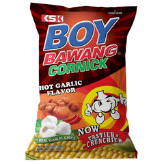 KSK Boy Bawang Cornick Hot Garlic 90g