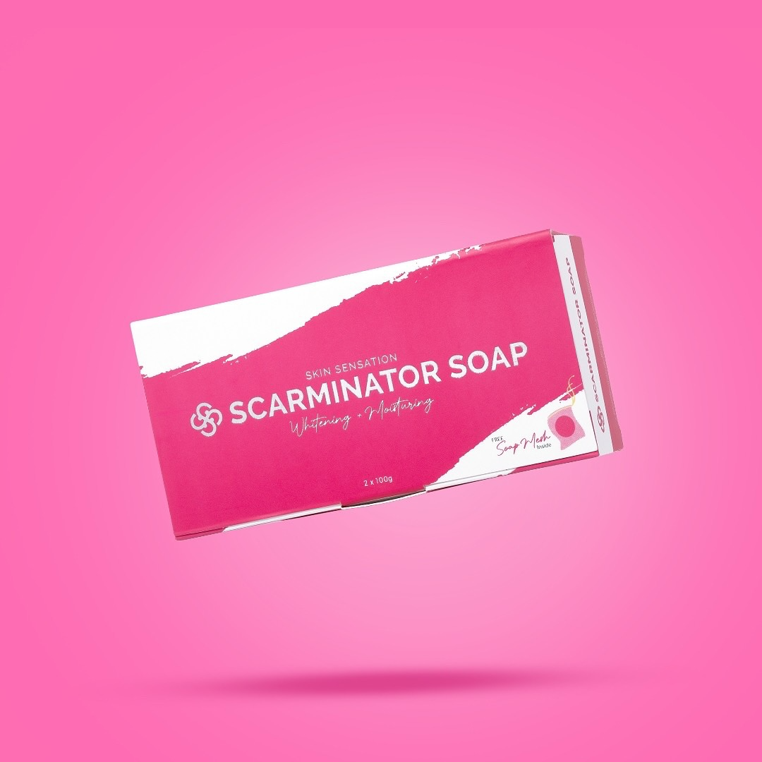 Skin Sensation Scarminator 2 In 1 Soap - 2 X 100g