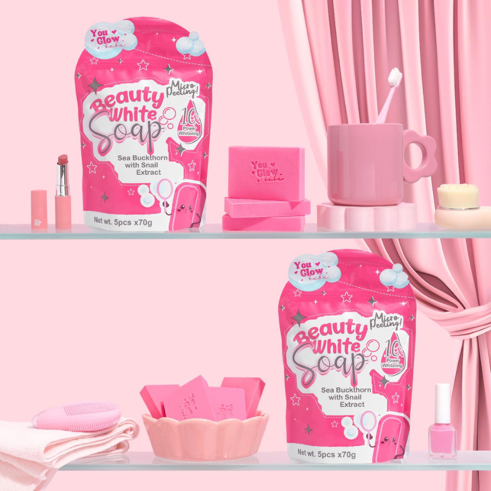 You Glow Babe Beauty White Soap - 70g x 5 Pcs