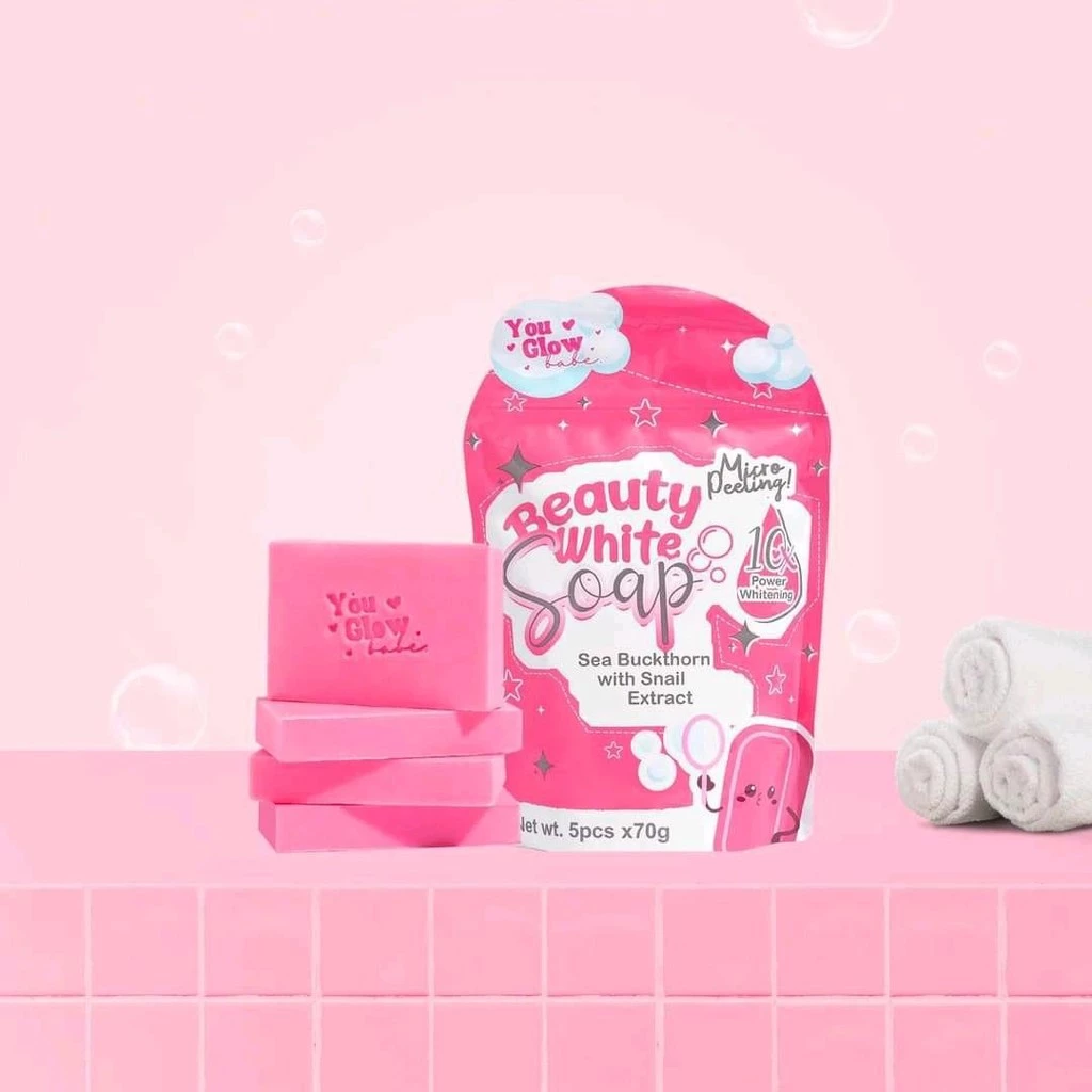 You Glow Babe Beauty White Soap - 70g x 5 Pcs