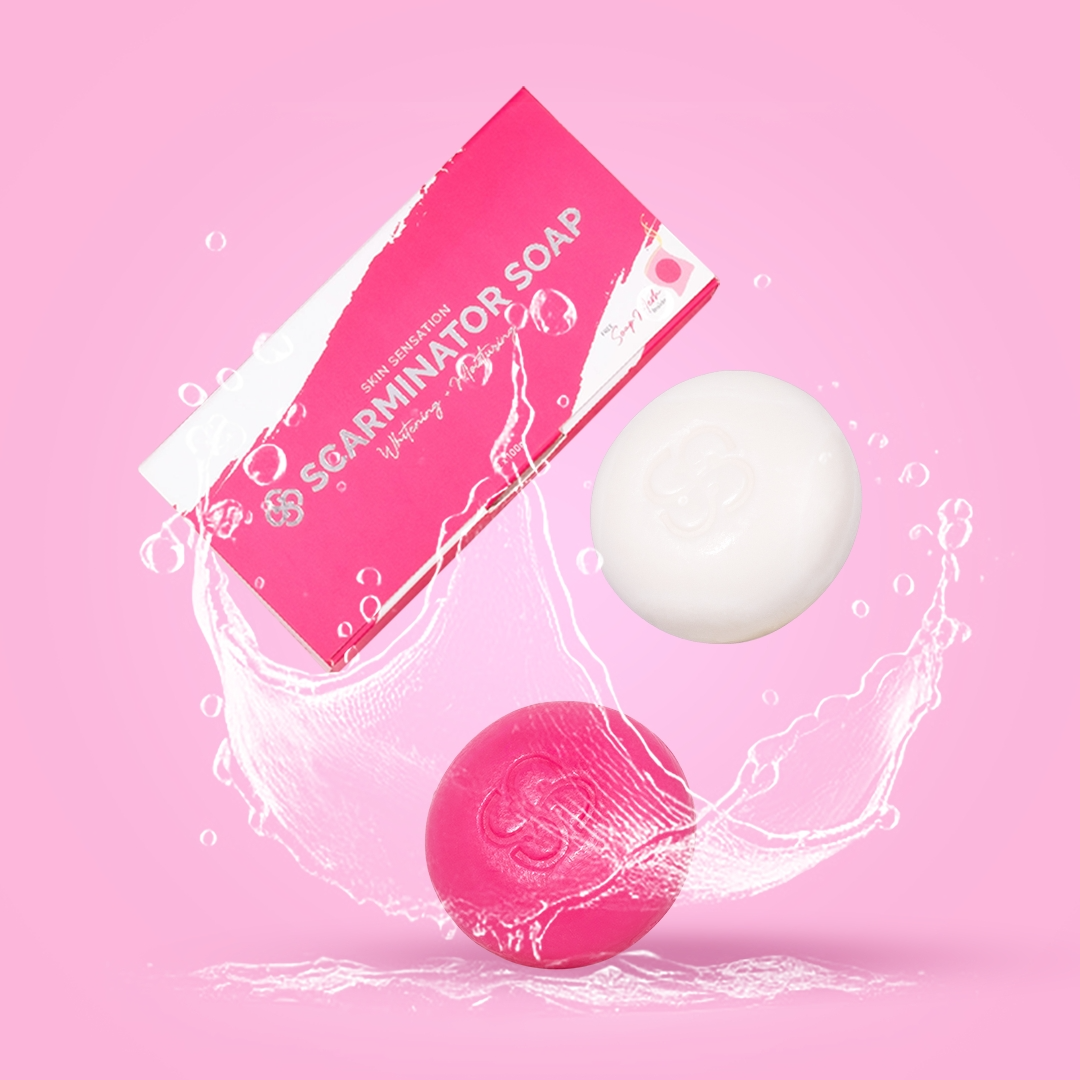 Skin Sensation Scarminator 2 In 1 Soap - 2 X 100g