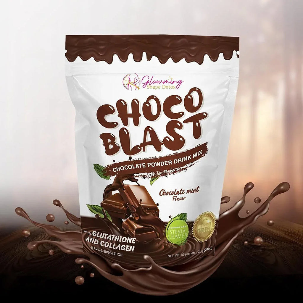 Glowing Shape Choco Blast Chocolate Powder Drink Mix – 200g (10