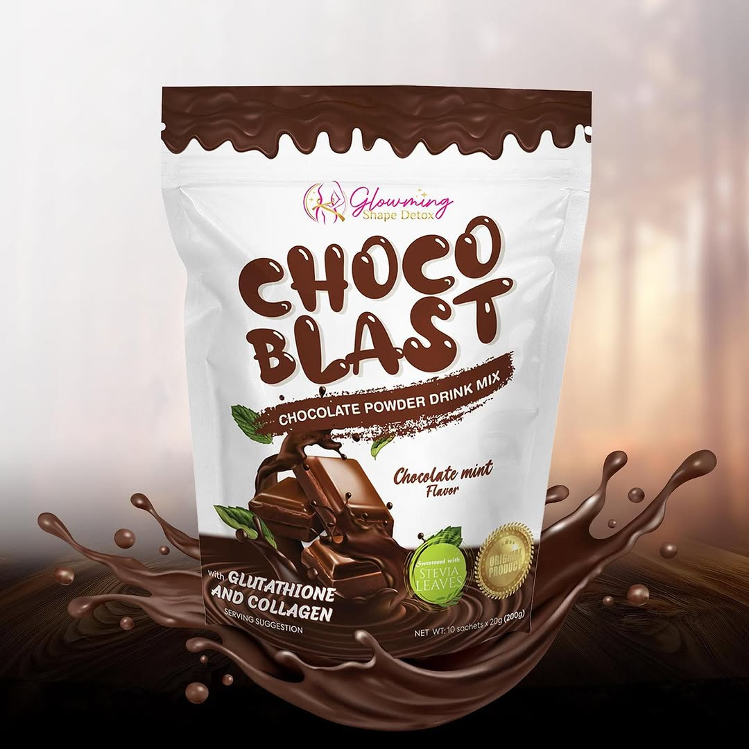 Glowing Shape Choco Blast Chocolate Powder Drink Mix - 200g