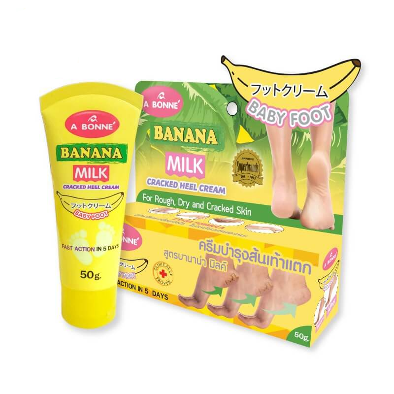 A Bonne Banana Milk Cracked Heel Cream - 50g