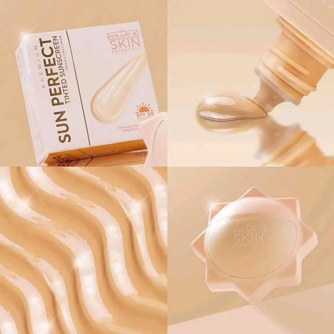 Hikari Premium Sun Perfect Tinted Sunscreen SPF50 PA++++ - 50ml