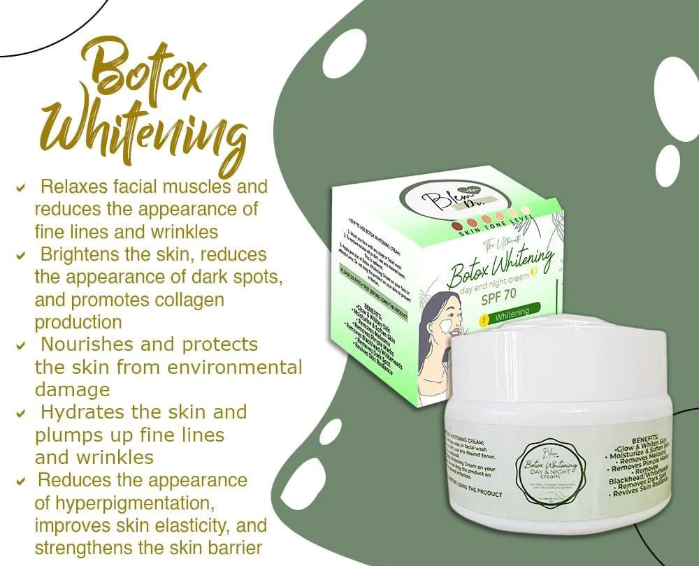 Dr Blem Botox Whitening Cream Day and Night Spf 70 - 15g