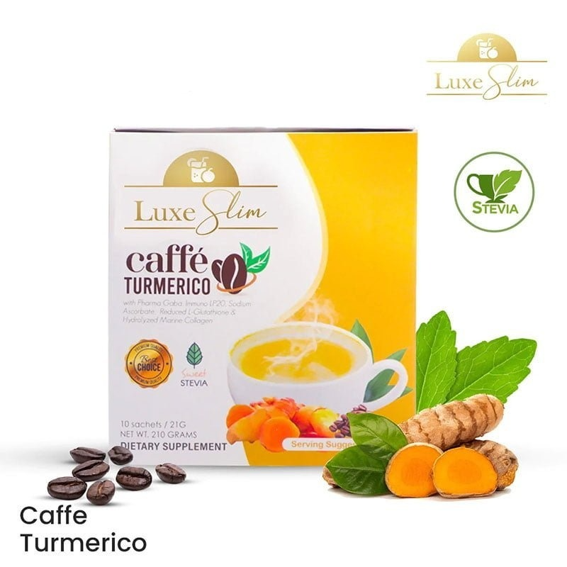 Luxe Slim Caffe Turmerico - 210g