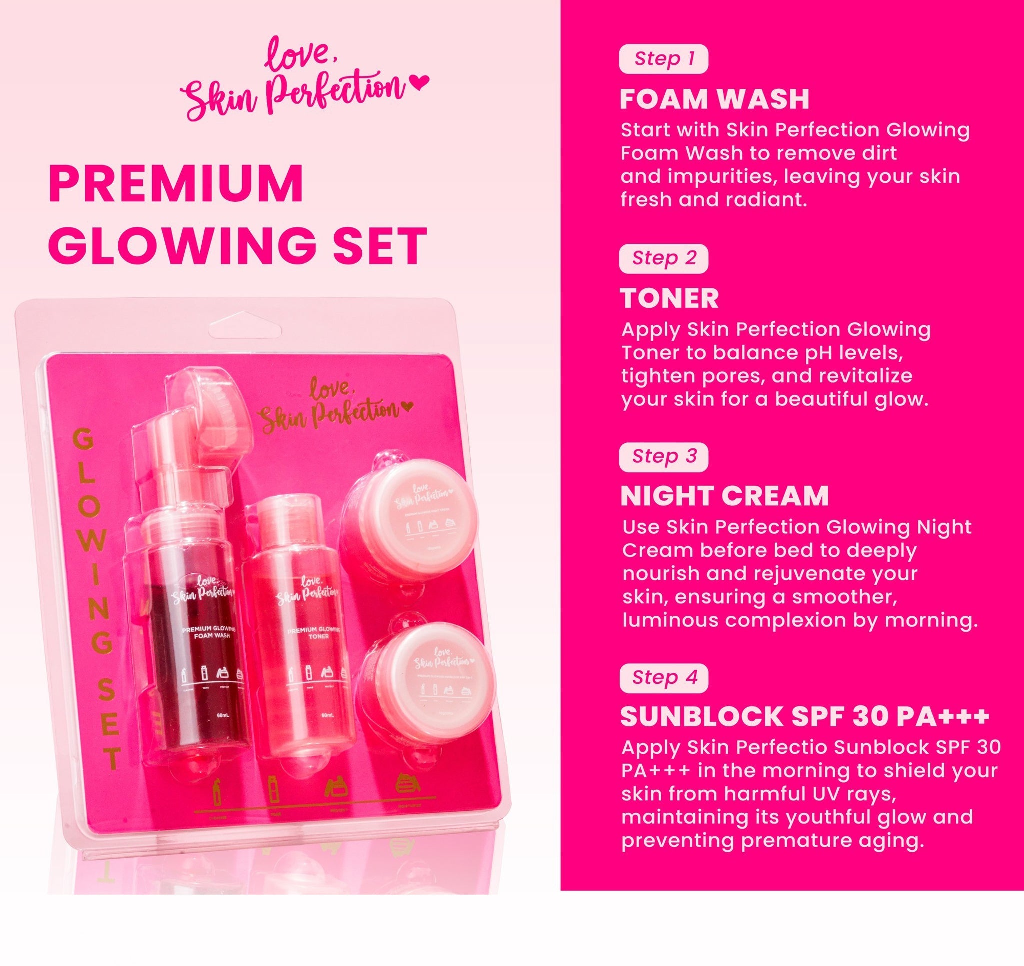 Skin Perfection Premium Glowing Set